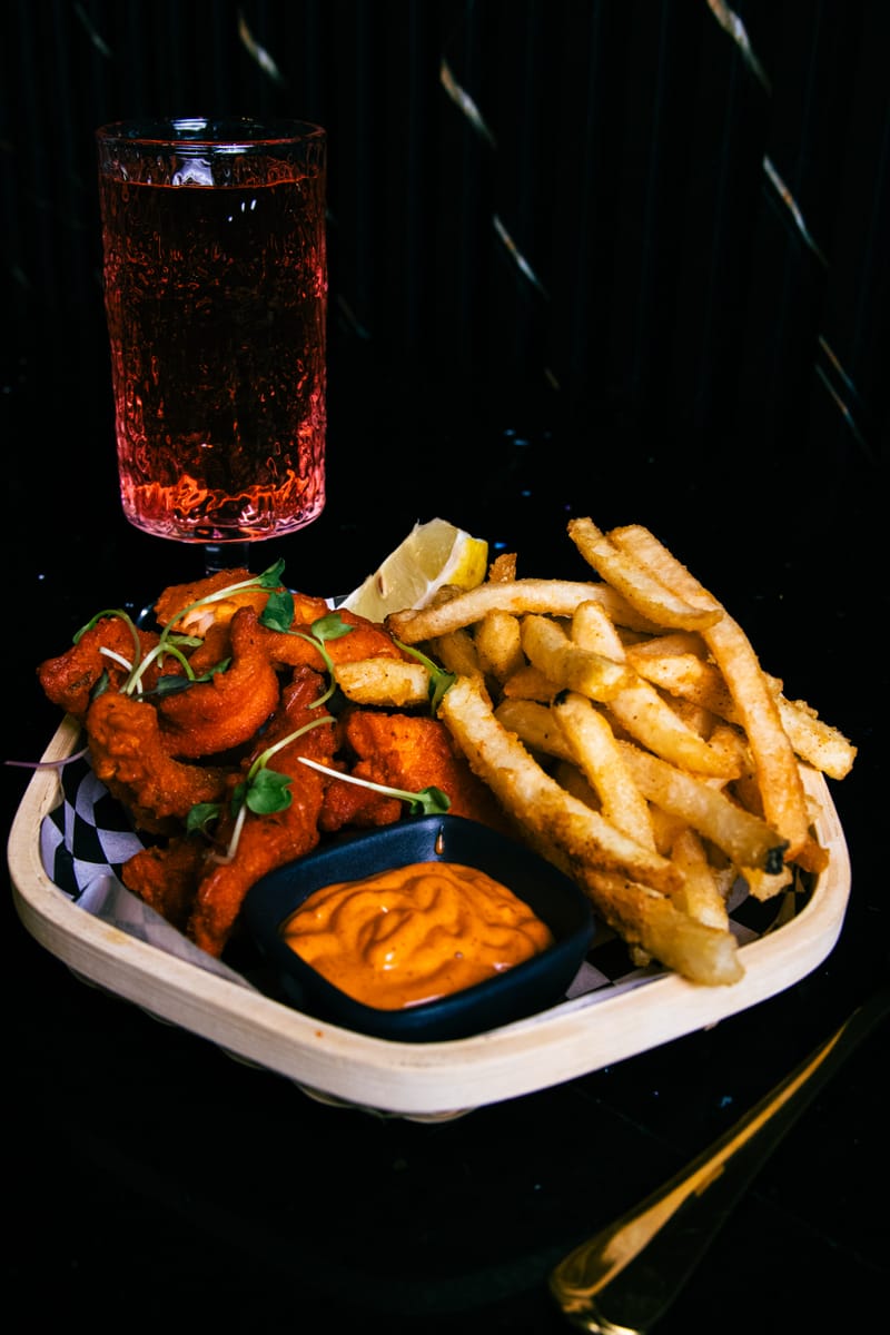 Desi Style Fish and Chips